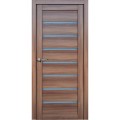 Двери Portalino PL-02 кастанья золотистая стекло Сатин