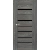 Двери Portalino PL-02 мессина темная стекло черное Двери Portalino PL-02 мессина темная стекло черное