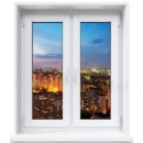 Двухстворчатое окно